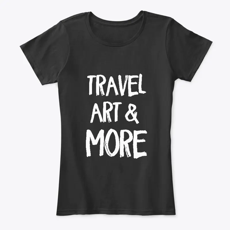 Travel Art and More white graffiti