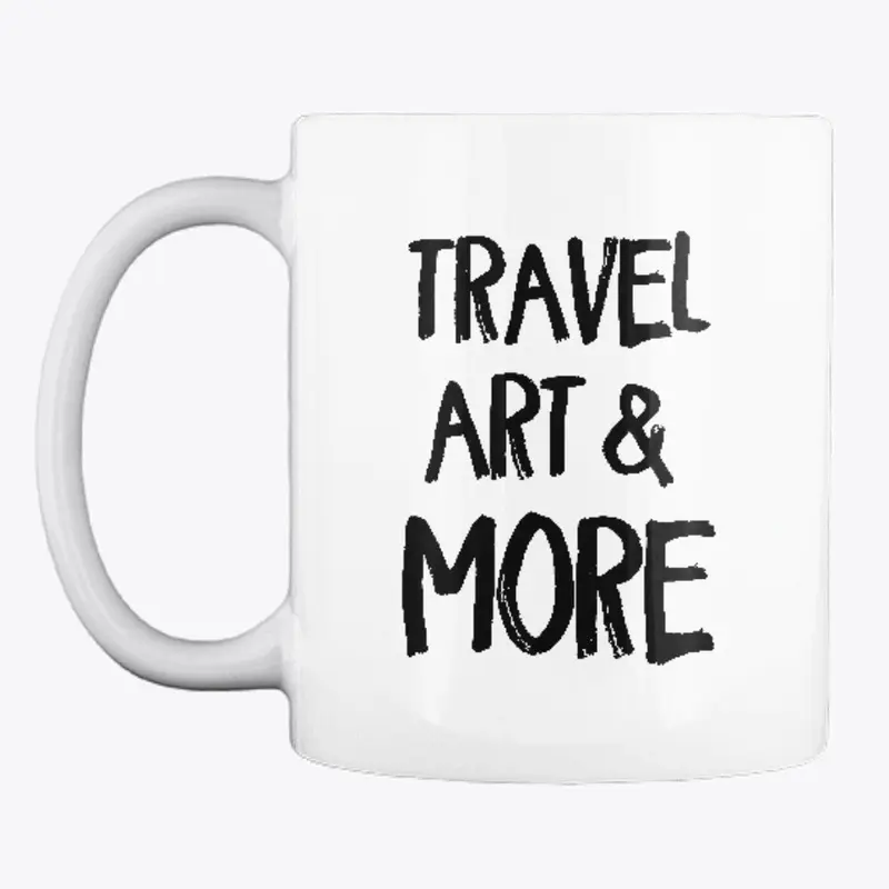 Travel Art and More Mug black graffiti