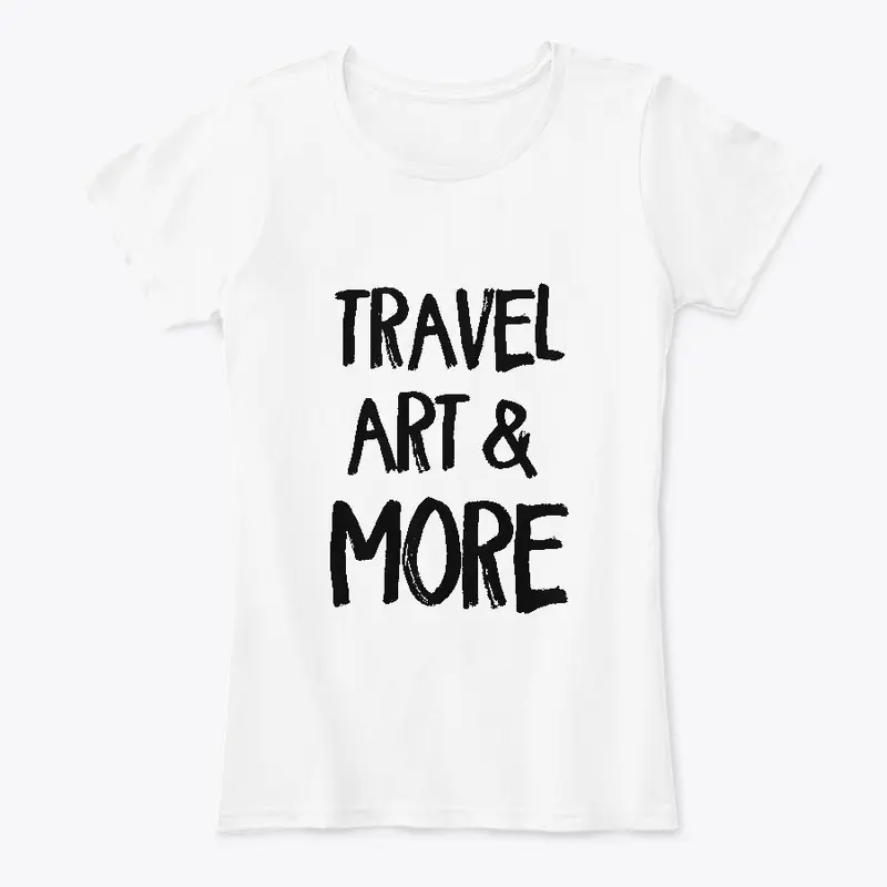 Travel Art and More black graffiti